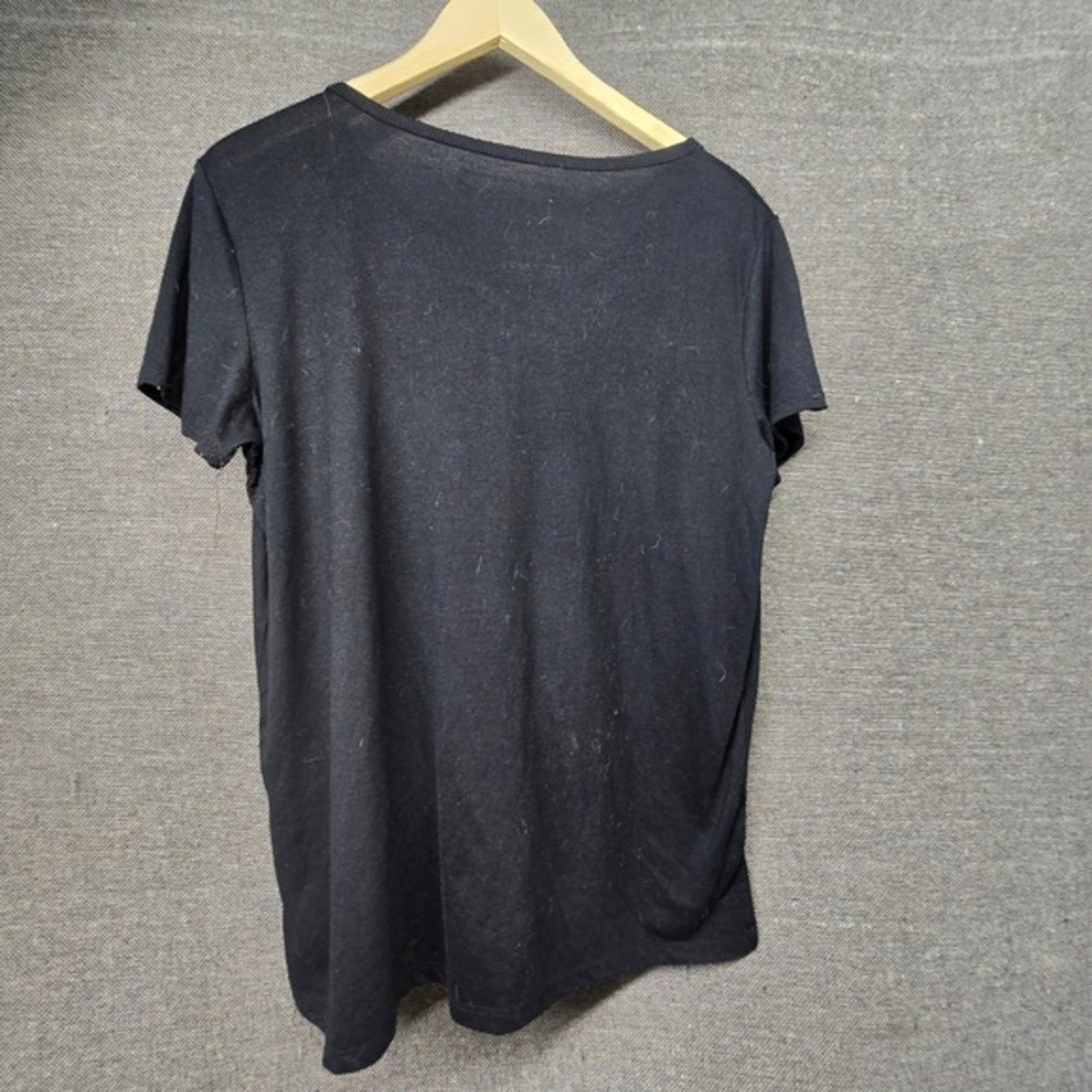 Marvel Captain America Shield Graphic T-Shirt Black XL‎ Distressed Logo Tee - Picture 4 of 4